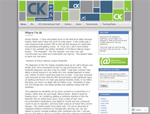 Tablet Screenshot of ck-multisportcoaching.com